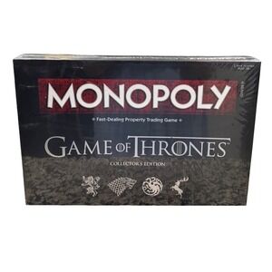 Rare Sealed Game of Thrones Monopoly Collectors Edition Board Game Brand New